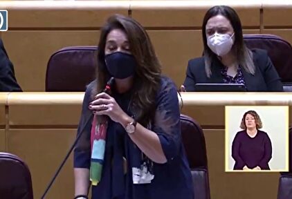 Una senadora del PP, a Irene Montero: "¿Siente usted vergüenza por compartir su vida con un machista o va a seguir callada?