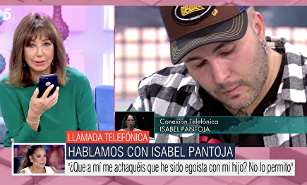 Isabel Pantoja llama a Ana Rosa | Telecinco