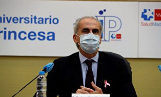 El consejero de Sanidad de la Comunidad de Madrid, Enrique Ruiz Escudero. | EFE