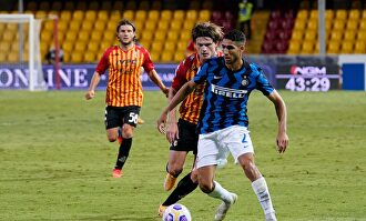 Achraf con el Inter. | EFE