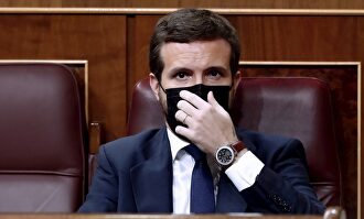 El líder del Partido Popular, Pablo Casado. | EFE