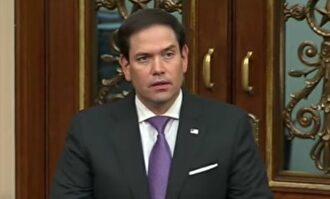 El senador republicano, Marco Rubio. | Imagen TV