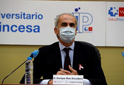 El consejero de Sanidad de la Comunidad de Madrid, Enrique Ruiz Escudero. | EFE