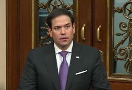 El senador republicano, Marco Rubio. | Imagen TV