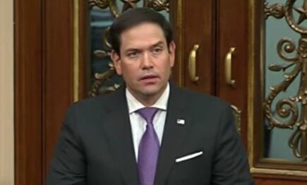 El senador republicano, Marco Rubio. | Imagen TV