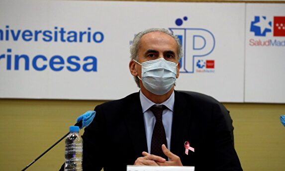 El consejero de Sanidad de la Comunidad de Madrid, Enrique Ruiz Escudero. | EFE