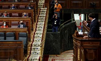 Federico a las 7: Durísimo discurso de Casado contra Abascal y Vox