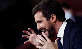 Casado carga contra la moción de "impostura" de Santiago Abascal