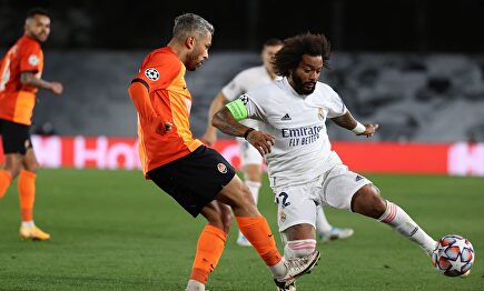 Marcelo, uno de los señalados tras su flojo partido ante el Shakhtar Donetsk. | EFE