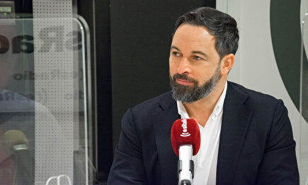 Santiago Abascal, en esRadio. | Luis Fernando Quintero