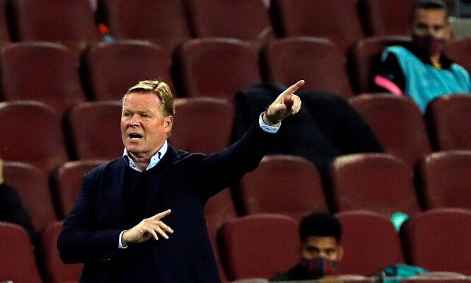 Ronald Koeman, entrenador del FC Barcelona. | EFE