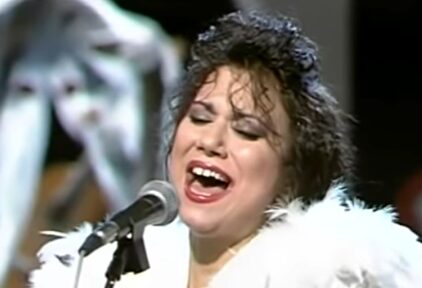 La Susi, artista flamenca, durante una actuación en televisión | Youtube