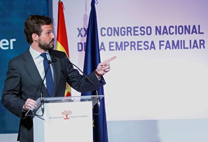 Pablo Casado este lunes.  | EFE