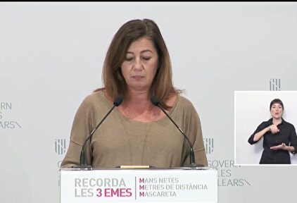 Armengol dice que se fue de copas hasta las dos "de forma involuntaria"