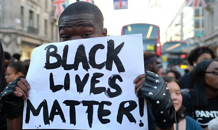 Una protesta de Black Lives Matter  | Twitter