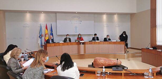 Comisión de Relacións co Consello de Contas del Parlamento de Galicia, a 29 de septiembre de 2020. | Europa Press