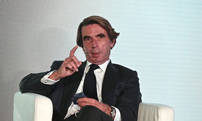 Aznar este martes. | EFE