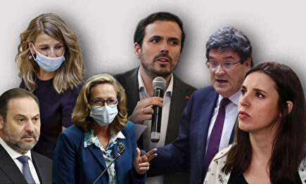 Algunos ministros del Gobierno de PSOE y Podemos | LD