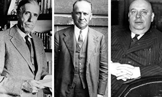 Tres dirigentes socialistas con un legado distinto: Besteiro, Largo Caballero y Prieto | Archivo