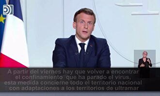 Macron anuncia un nuevo confinamiento en toda Francia a partir del viernes