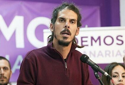 El diputado y secretario de Organización de Podemos, Alberto Rodríguez. | EFE
