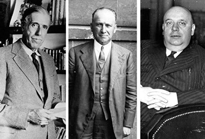 Tres dirigentes socialistas con un legado distinto: Besteiro, Largo Caballero y Prieto | Archivo