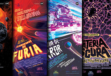 La NASA transforma sus imágenes espaciales en clásicos del cine de terror