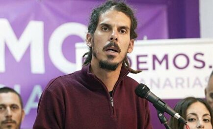 El diputado y secretario de Organización de Podemos, Alberto Rodríguez. | EFE