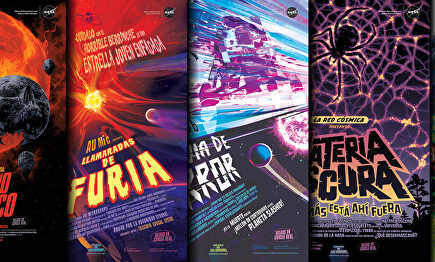 La NASA transforma sus imágenes espaciales en clásicos del cine de terror