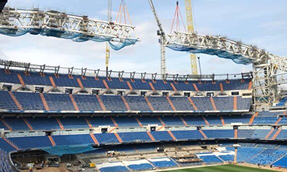 El Real Madrid muestra cómo van las obras del Bernabéu en un vídeo espectacular