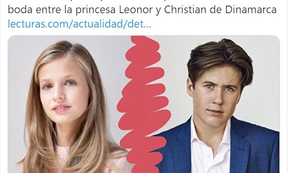 Leonor de Borbón y Christian Valdemar | Lecturas