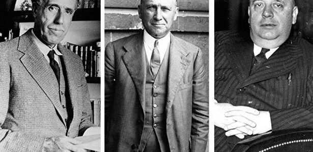 Tres dirigentes socialistas con un legado distinto: Besteiro, Largo Caballero y Prieto | Archivo