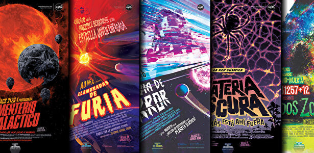 La NASA transforma sus imágenes espaciales en clásicos del cine de terror