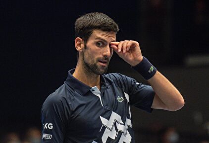 Novak Djokovic, derrotado por Lorenzo Sonego en Viena. | EFE