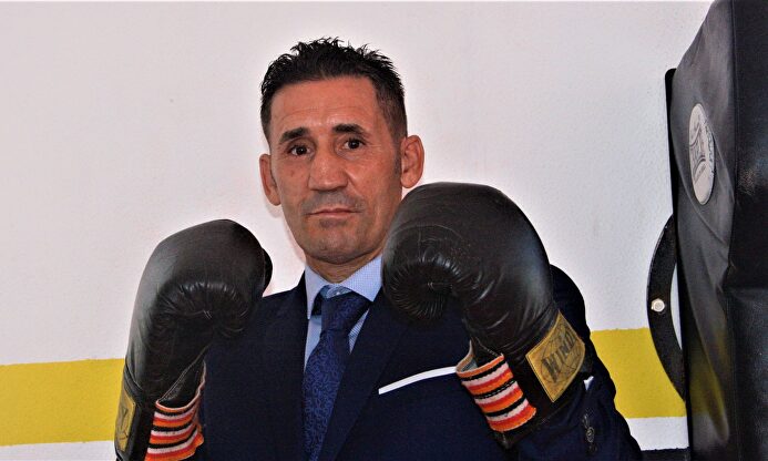 Poli Díaz posa para las cámaras de Libertad Digital. | Guillermo Domínguez