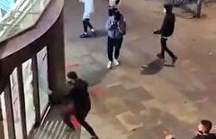 Así saquearon una tienda del centro de Barcelona