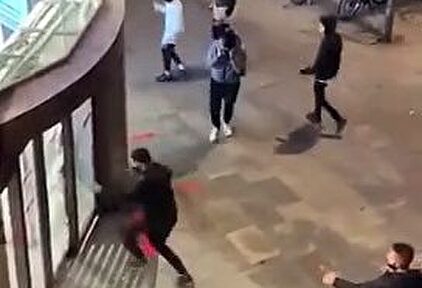 Así saquearon una tienda del centro de Barcelona