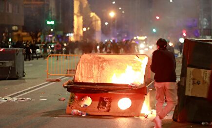 Tertulia de Federico: Campaña para intentar ocultar que la extrema izquierda provoca los disturbios