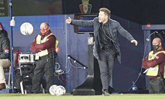 Simeone en Pamplona. | Cordon Press