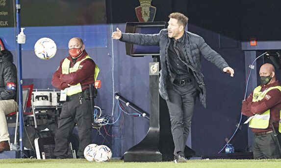 Simeone en Pamplona. | Cordon Press
