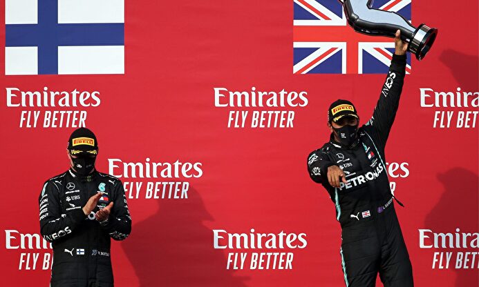 Hamilton logró la victoria. | Cordon Press