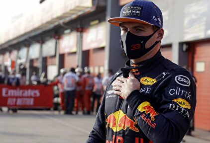 Max Verstappen, durante el GP de Emilia-Romaña. | EFE