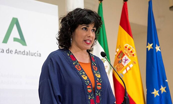 A Teresa Rodríguez le quedan horas de liderar el grupo parlamentario de Adelante Andalucía. | EFE