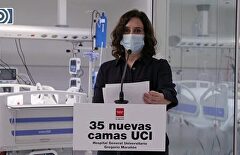 Ayuso: "Nos gustaría llevar los test de antígenos a farmacias y clínicas dentales"