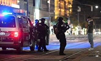 El centro de Viena blindado por la Policía antiterrorista