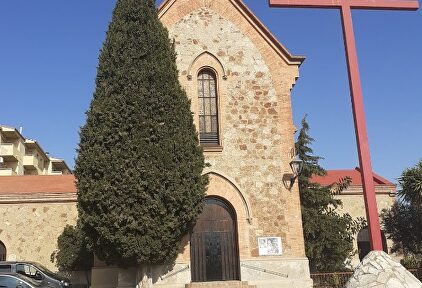 Parroquia del Santo Cristo, en el Valle de Hebrón. | Google Maps