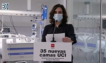 Ayuso: "Nos gustaría llevar los test de antígenos a farmacias y clínicas dentales"