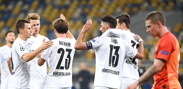 El Borussia Monchengladbach dio un puñetazo encima de la mesa en Ucrania | EFE