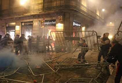 Disturbios en Barcelona. | LD