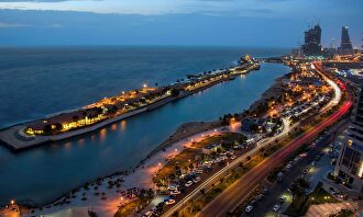 Vista aérea de la ciudad de Jeddah. | Europa Press / Fórmula 1